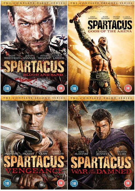 Spartacus The Complete Season DVD Collection Spartacus Blood And