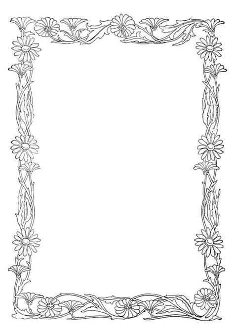 Full Page Borders Page Borders Design Clip Art Borders Borders For