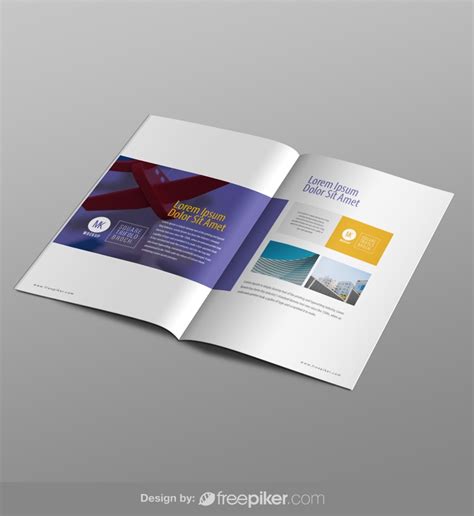Freepiker | brochure & booklet mockup