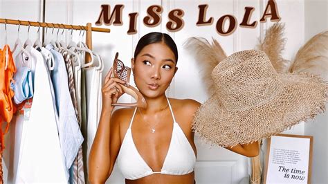 Miss Lola Try On Haul Misslolaofficial Youtube