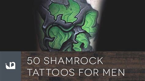 Последние твиты от shamrock tattoo co (@shamrocktatco). 50 Shamrock Tattoos For Men - YouTube