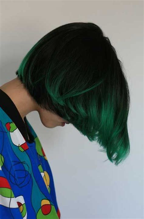 18 Gorgeous Green Colored Hairstyle Ideas 2018 Hairstyle