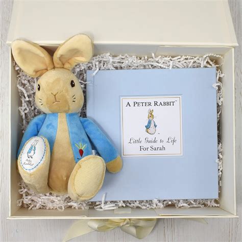 Peter Rabbit Personalised Book and Plush Toy Gift set | Baby Boutique