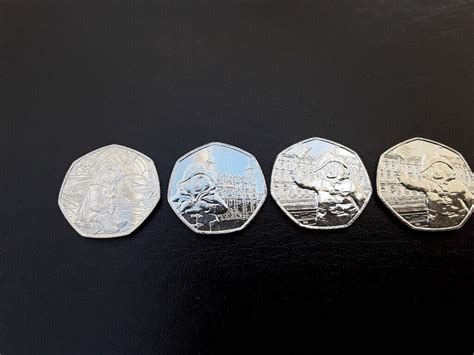 Beatrix potter 50p coins full set x 4 uncirculated 2017 24ct . FULL SET 4 COIN PADDINGTON BEAR 50P SET | in Poole, Dorset | Gumtree