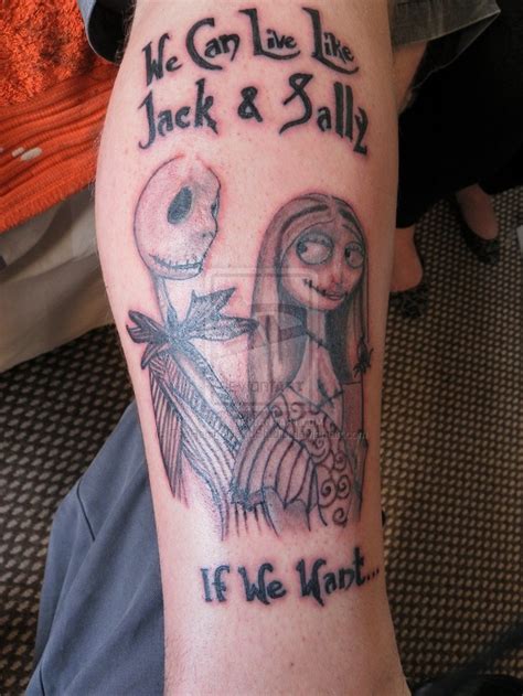 The most common jack sally tattoo material is metal. 75 best Jack& Sally tattoos images on Pinterest