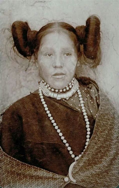Hopi Woman 1900 Native American Hair Native American History Native American Indians