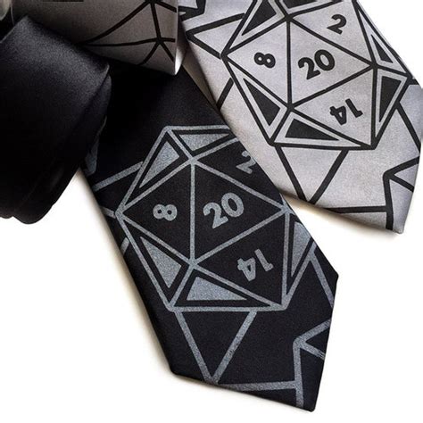 D20 Dice Bow Tie Dungeons And Dragons Inspired Rpg T Etsy