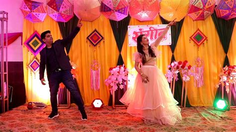 Couple Dance Performance Bhaiya Bhabhi Fun Dance Best Bollywood Dance Couple Dance 2022