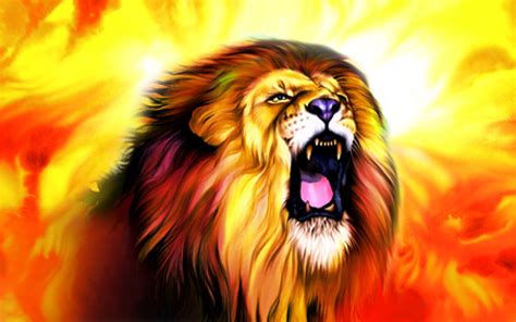 Roaring Lion Wallpaper Wallpapersafari