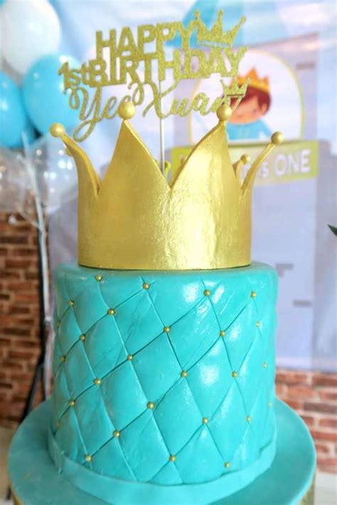 Royal Tiffany Inspired Blue and Gold Birthday - Birthday Party Ideas