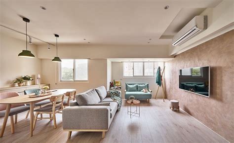 Contemporary Refurbishment Of Small Apartment In Taipei Refined