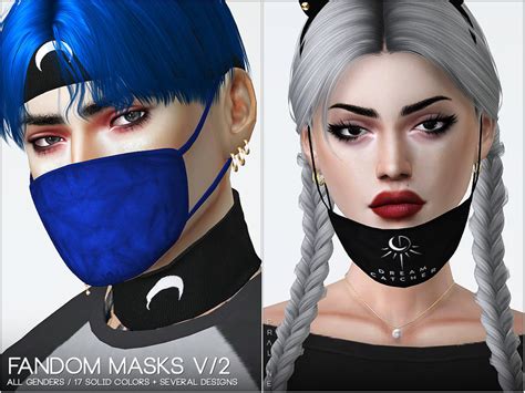 The Sims Resource Fandom Masks V2
