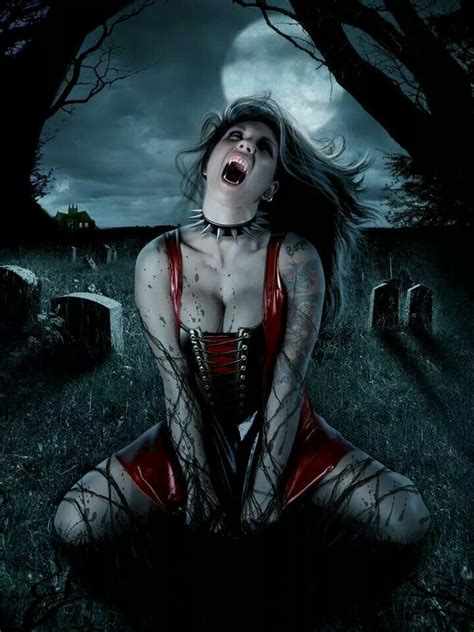 Gothic Vamp Vampire Girls Gothic Vampire Female Vampire