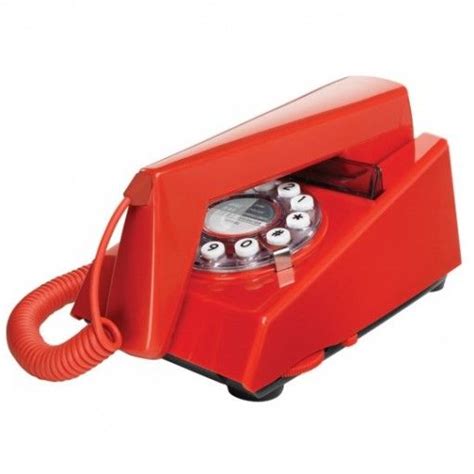 Trim Phone Telephone Red England At Home Retro Telefono
