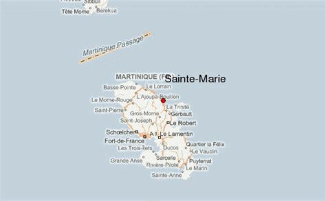 Sainte Marie Martinique Location Guide