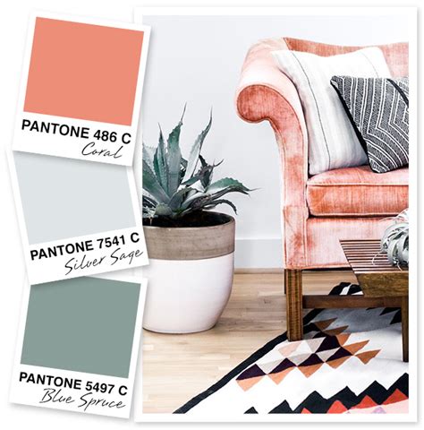 Coral Gray And Blue Spruce Color Palette Sarah Hearts