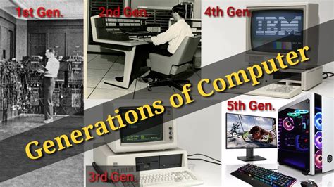Heat generated by computer was significantly less than that of 1st generation because 1000 vacuum. Generation of Computer, 1st to 5th Genration with examples ...