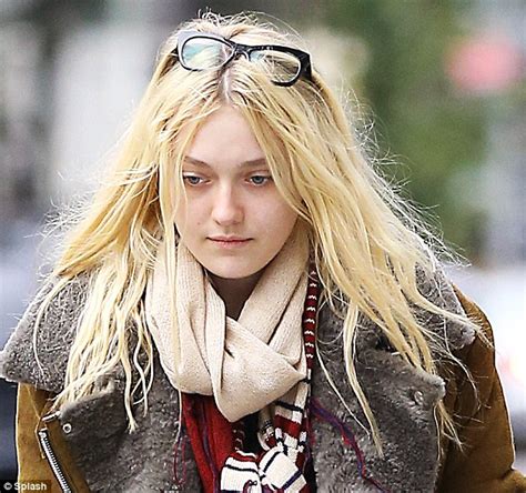 Dakota Fanning Looks Washed Out As She Ventures Into Nyc For A Spot Of