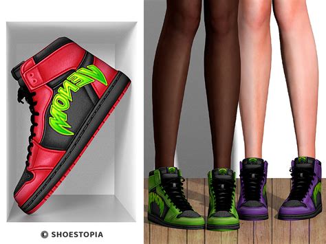 Shoestopia Shoestopi∆ The Sims 4 Shoes 10 Swatches Female