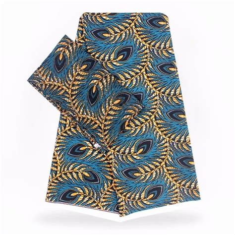Imitated Silk Fabric African Print Fabric 5 2 Yard African Fabric Nigerian Ankara Fabrics 2018