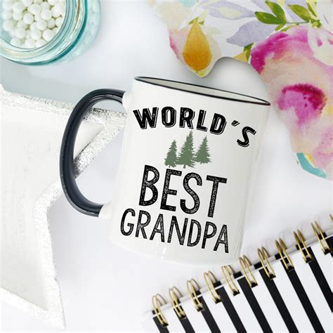 Worlds Best Grandpa Grandpa Mug Ts For Grandpa Grandpa Etsy