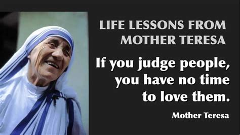 What I Learned In Life Poem By Mother Teresa