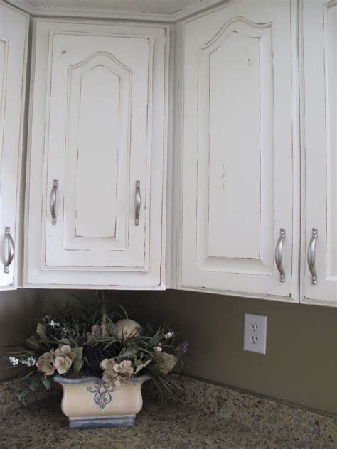 Upload date related images of diy white distressed kitchen cabinets. Rachel's Kitchen Makeover | Farmhouse style kitchen ...