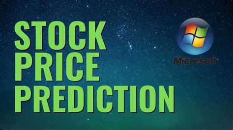 Microsoft Stock Price Prediction Buy Msft Now Msft Stock Chart