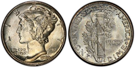 Images Of Mercury Dime 1930 10c Pcgs Coinfacts