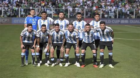 El uno x uno de la Selección Argentina los puntajes vs Bolivia