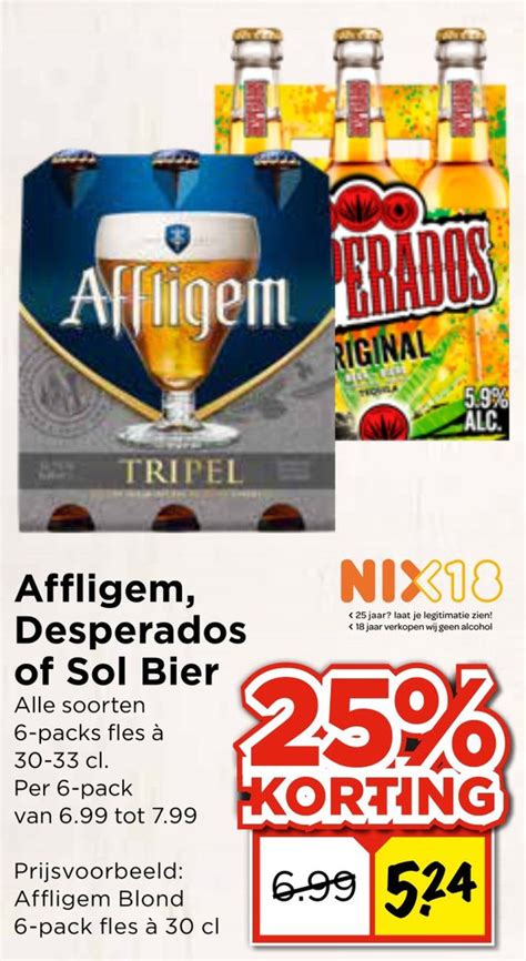 Affligem Desperados Of Sol Bier Aanbieding Bij Vomar