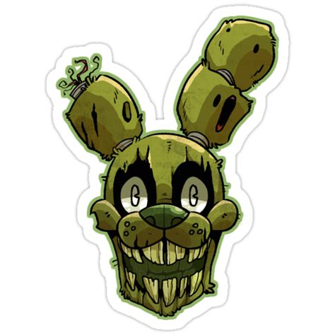 Springtrap Stickers By Grimmsugar Redbubble