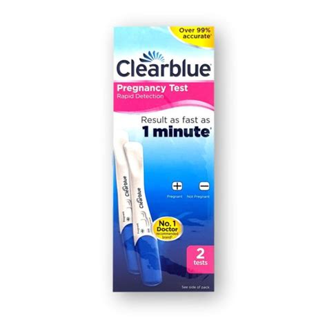 Clearblue Digital Pregnancy Test With Weeks Indicator 2s Welfare
