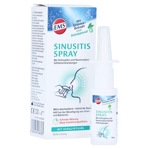 Emser Sinusitis Spray Mit Eukalyptusöl 15 Milliliter Medpex