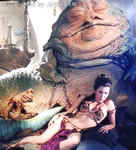 Leia And Jabba The Hutt Leia Star Wars Star Wars Episodes Carrie