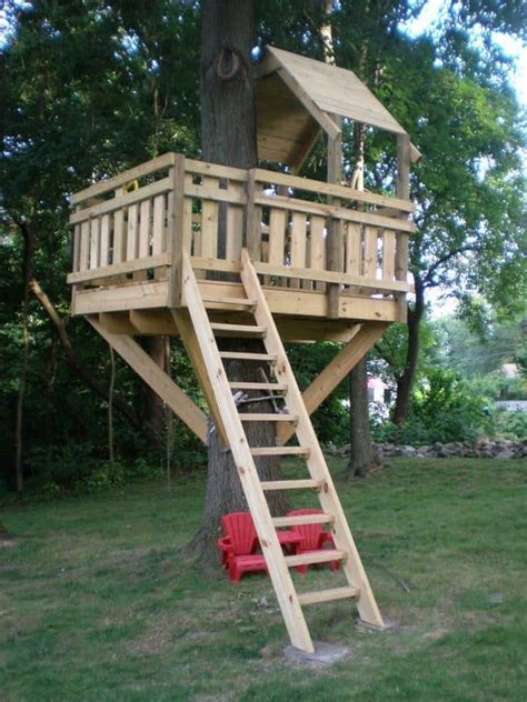 37 diy tree house plans that dreamers can actually build tree house diy simple tree house