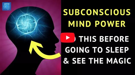 What Is The Best Time To Program Your Subconscious Mind Awesome Aj