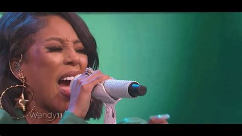 K Michelle Live The Rain On Wendy Williams Show Youtube
