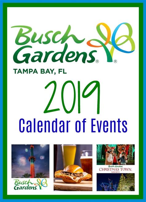 After booking, all of the property's details, including telephone and address, are provided in your booking confirmation and your account. 2021 Busch Gardens Tampa Bay Calendar Of Events | Busch ...