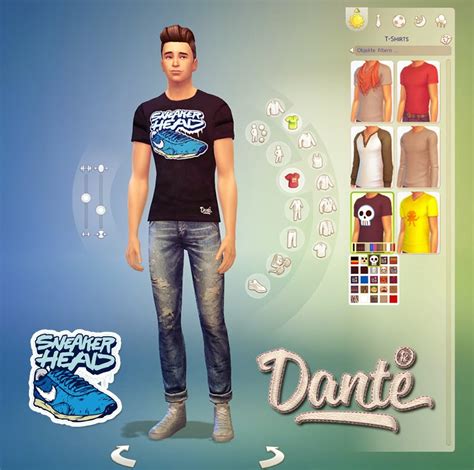 My Sims 4 Blog T Shirts And Tank Tops For Males By Dante