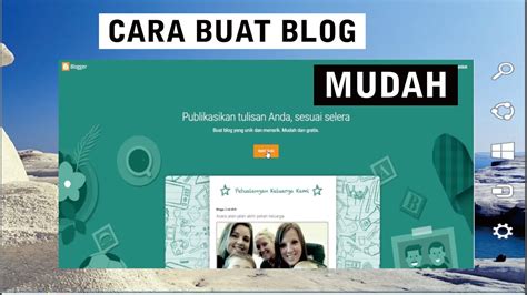 Cara Membuat Blog [Dengan Blogger] ||Tutorial Part 2 - YouTube