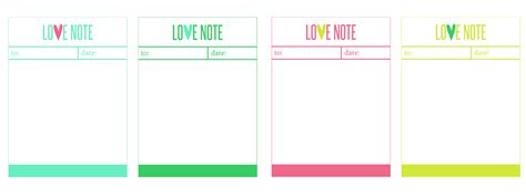 Free Printable Valentine Love Notes By Eighteen25 | Skip ...