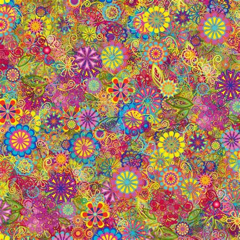 Hippy Flowers 23 Pattern