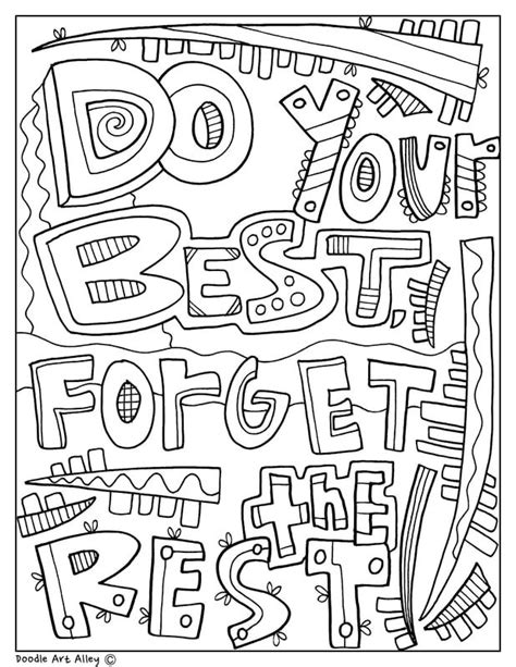 Picture Quote Coloring Pages Coloring Book Pages Coloring Pages
