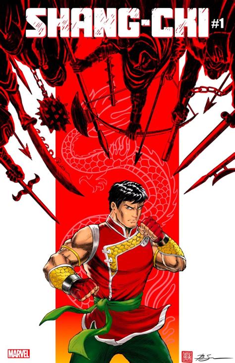 My father has often said to me: Marvel debuts 'Shang-Chi' #1 variant by Benjamin Su • AIPT