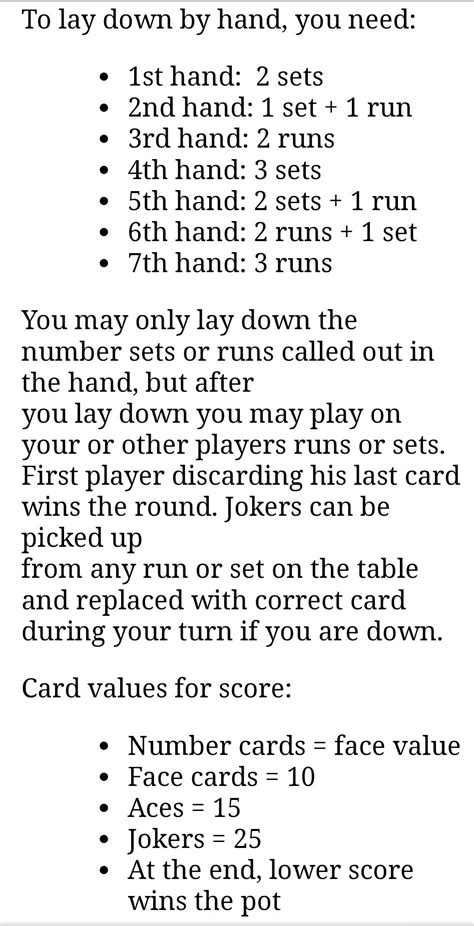 Shanghai Card Game Rules Printable Ihsanpedia