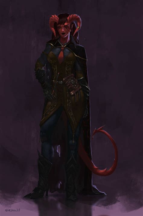 Pin By Hexe On Fantasy Character Portraits Tiefling Female Concept