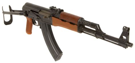 Deactivated Ak47 Assault Rifle With Folding Stock Modern Deactivated