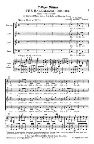 Watch music video amen ft. Hallelujah Chorus in C Major: George Frideric Handel ...