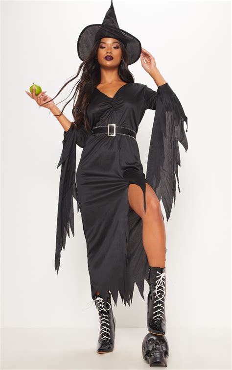 Gothic Witch Halloween Fancy Dress Outf Prettylittlething Usa